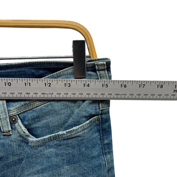 Neil Barrett Flare Blue Jeans‎ Low Rise Size 27 - Picture 10 of 10